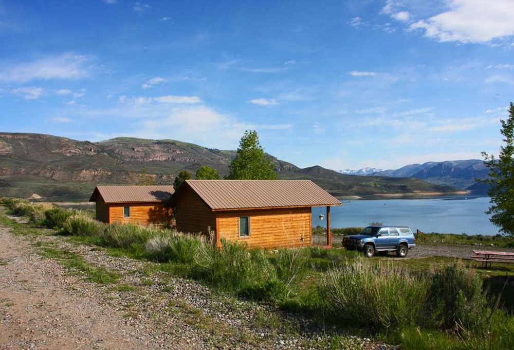 Camping Cabins at Blue Mesa Outpost